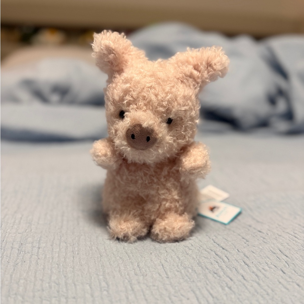 JellyCat Pink Little Pig Plush with tags (New!)